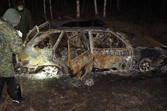 Россиянин избил отца и заживо сжег его в автомобиле