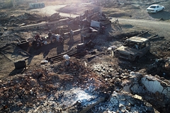 Замглавы российского города задержали по делу о 233 сгоревших домах