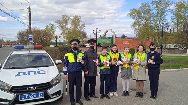 Патриотическая акция «Георгиевская лента — 2022» прошла на дорогах Нижнего Новгорода