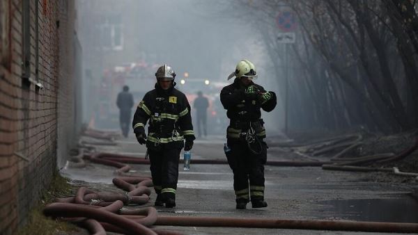 В Томске потушили пожар в спорткомплексе на площади 2,5 тыс. кв. м<br />
